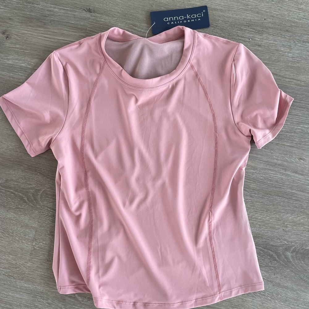 anna-kaci rose sports/tennis tee